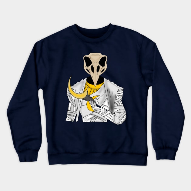 Khonsu the moon god Crewneck Sweatshirt by Adarma